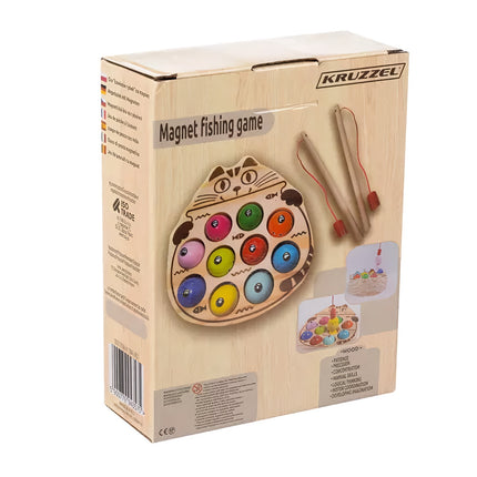 Game "Catching fishes" on a magnet Kruzzel 21856