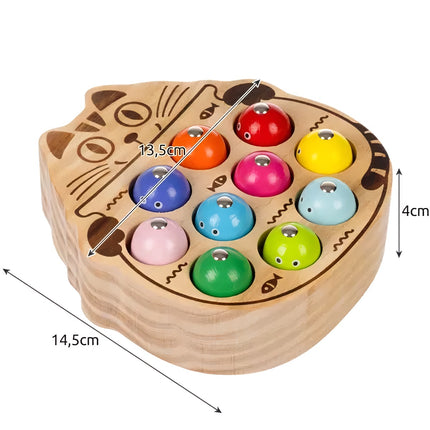 Game "Catching fishes" on a magnet Kruzzel 21856