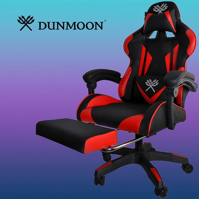 Gaming chair - black and red Dunmoon