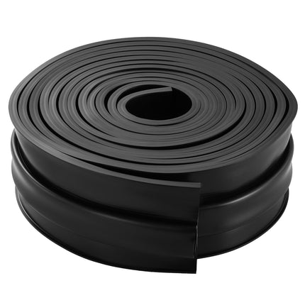Garage Door Bottom and Threshold Seal Kit, 20 ft, PVC, Black