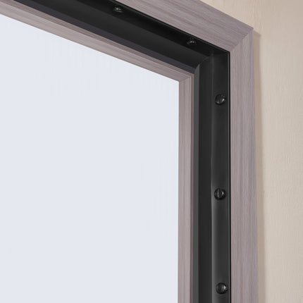 Garage Door Weather Stripping, Top and Sides, 20 Ft Black