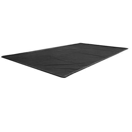 Garage Floor Containment Mat, Non-Slip PVC, 2.4 x 4.9 m, Black