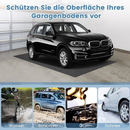 Garage Floor Mat, 180x150 cm, Oil & Water Resistant