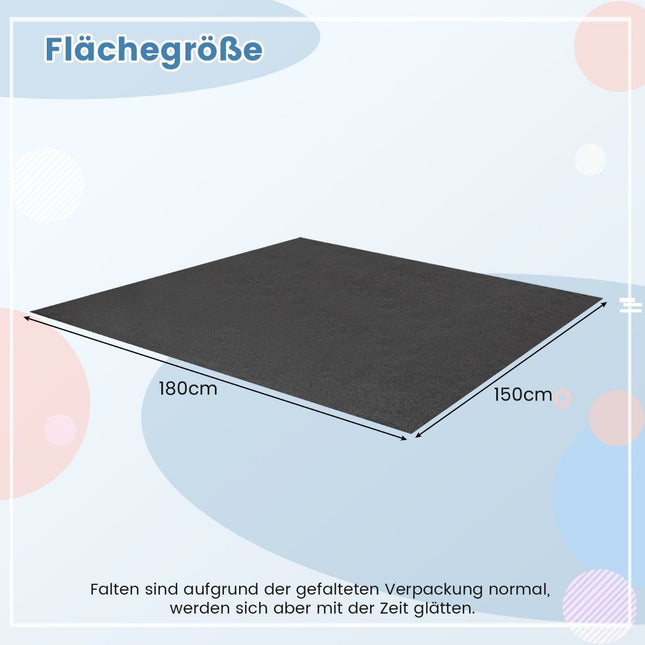 Garage Floor Mat, 180x150 cm, Oil & Water Resistant