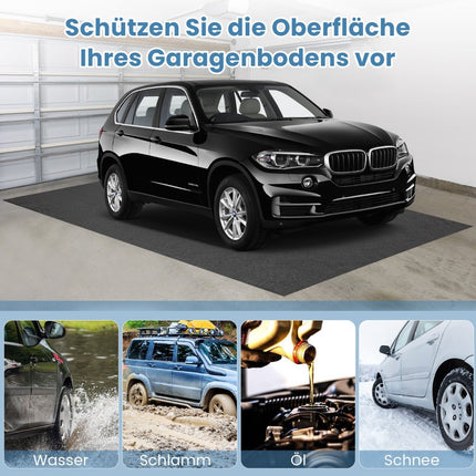 Garage Floor Mat, 252.5x221 cm, Oil & Water Resistant