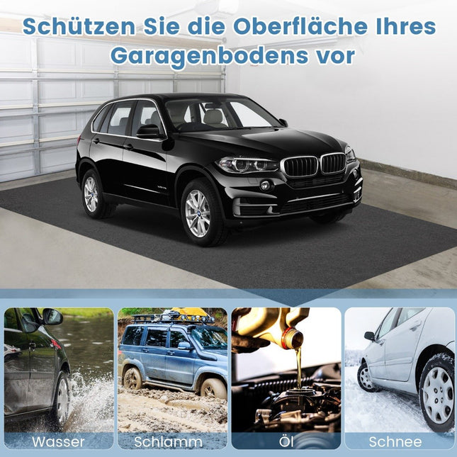 Garage Floor Mat 600x220cm, Oil Absorbent & Waterproof
