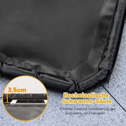 Garage Floor Mat, Oil & Water Resistant, 550x240 cm