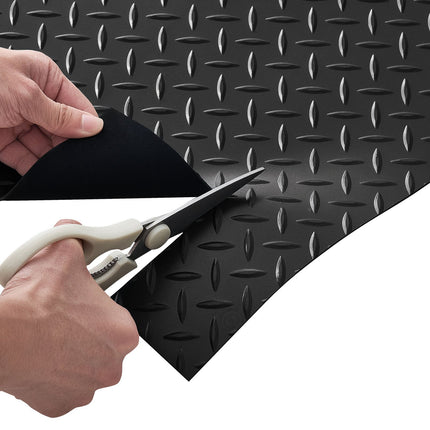 Garage Floor Roll Mat, 4 x 20 ft, 3mm Rubber Non-Slip