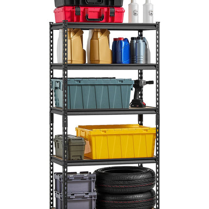 Garage Storage Shelving Unit, 5-Tier, 2000 lb, Black