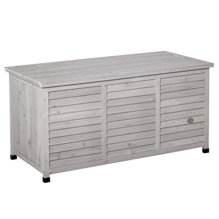 Water resistant spruce garden cabinet - large storage space