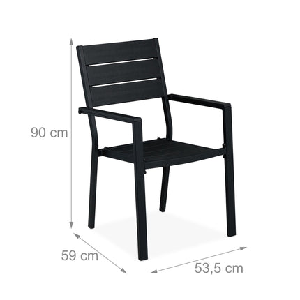Garden Chairs Set of 4