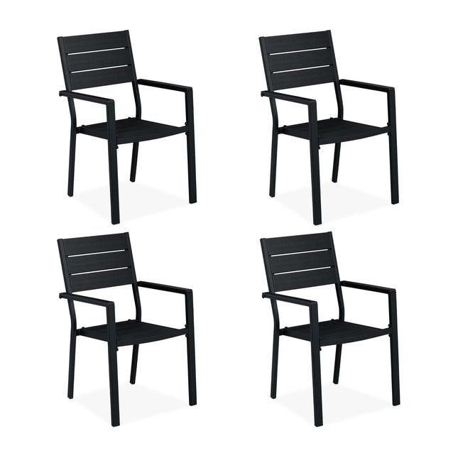 Garden Chairs Set of 4