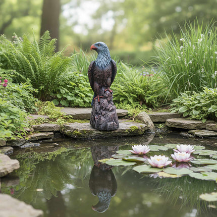 Garden Eagle Statue, Weatherproof Polyresin, UV Resistant