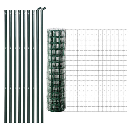 Garden fence wire mesh - strong, durable steel (10x1.5m)
