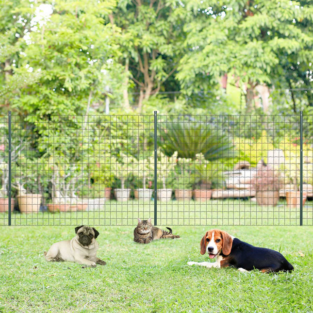 Garden fence wire mesh - strong, durable steel (10x1.5m)