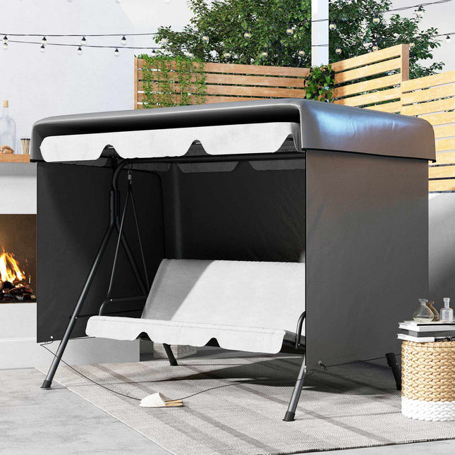Garden Furniture Cover, Waterproof PE, 215x155x150 cm