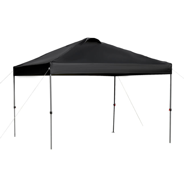 Pop-Up Garden Gazebo, 3x3m, UV protection, Black