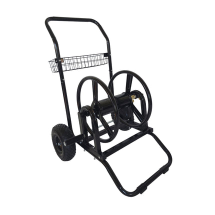 Garden Hose Trolley with 60m Reel and Wheels