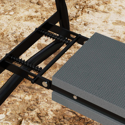 Garden Kneeler and Seat with Tool Pouches, Foldable, 150kg Capacity