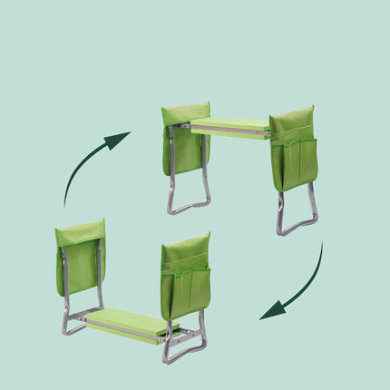 Garden Kneeler with Pockets – Foldable & Padded Seat