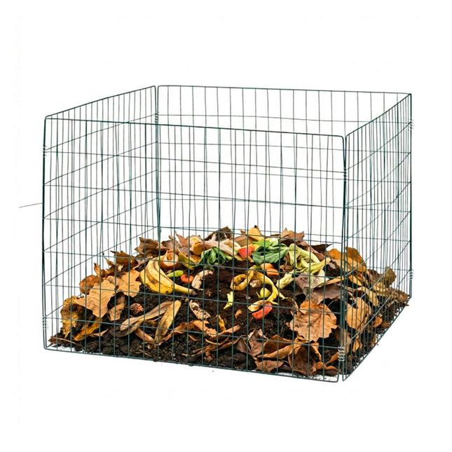 Garden Leaf Composter, Steel Wire Mesh, High Capacity