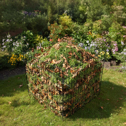 Garden Leaf Composter – Steel Wire Mesh, High Capacity