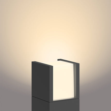 GardenLink Arbor Pedestal Warm White Anthracite