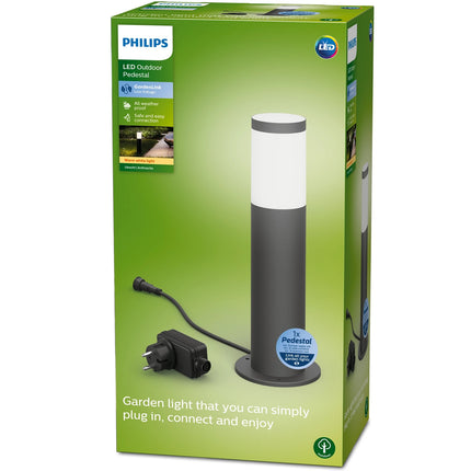 GardenLink Starter kit Utrecht Pedestal Warm white 600 lm 1-pack Anthracite