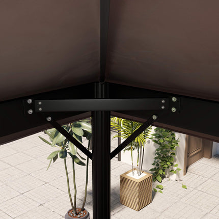 Garden Pavilion Cover 3x4 m, 2-Layer Oxford Fabric