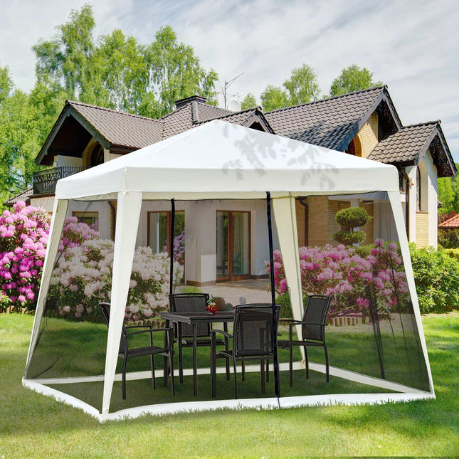 Party tent pavilion - weatherproof, mosquito net, 3x3M