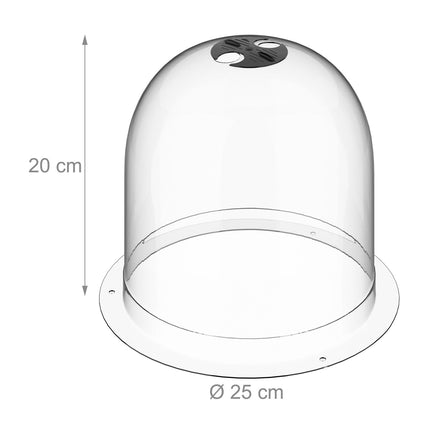 Garden Plant Cloches, Set of 10 – Pest & Weather Protection