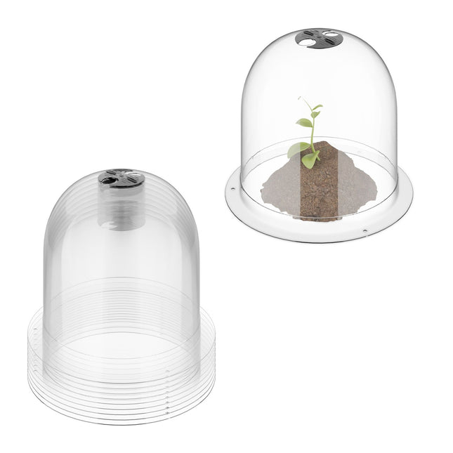 Garden Plant Cloches, Set of 10 – Pest & Weather Protection