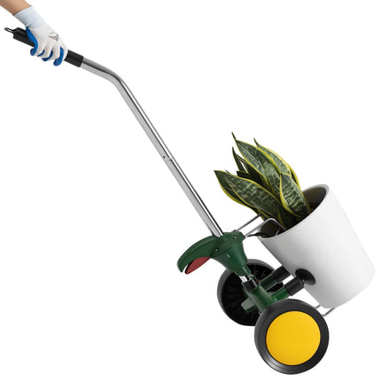 Garden Pot Mover Dolly, Adjustable Arm, 65 kg Capacity