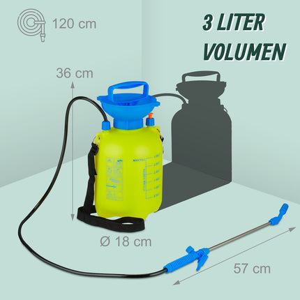 Garden Pressure Sprayer with Adjustable Lance