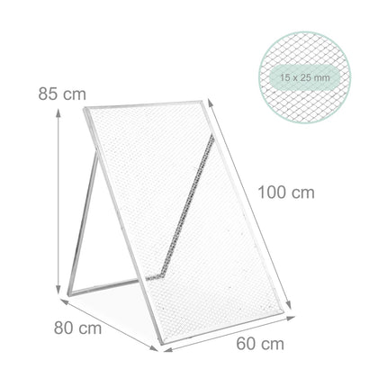 Garden Sieve 100x60 cm, Galvanised Steel