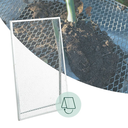 Garden Sieve 100x60 cm, Galvanised Steel