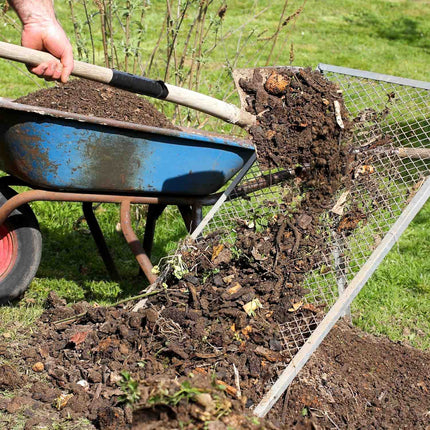 Garden Sieve 100x60 cm, Galvanised Steel