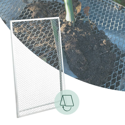 Garden Sieve 100x60 cm, Galvanised Steel