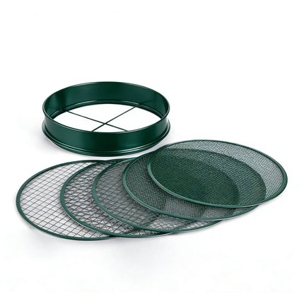 Garden Sieve 5-in-1, Stainless Steel, Ø 30 cm
