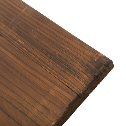 Garden table, solid wood, weatherproof, 113x60x65 cm