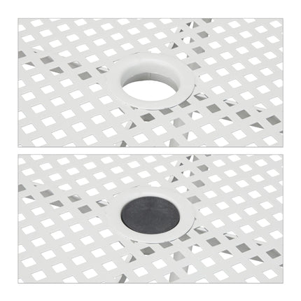 Garden Table with Umbrella Hole