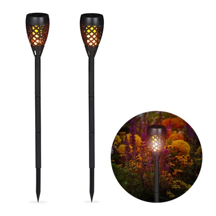 Garden Torch Solar Set of 2