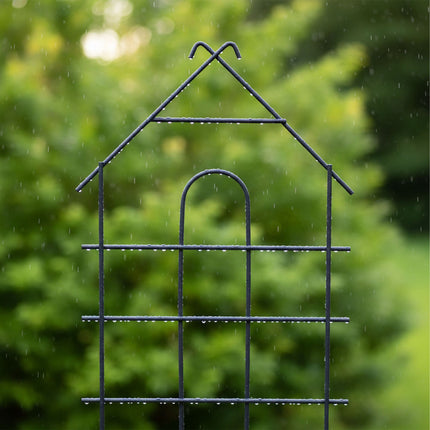 Garden Trellis Set Of 4, Metal Climbing Plant Support