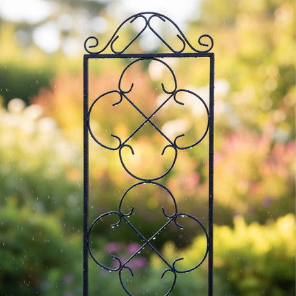 Garden Trellis Set of 4, Metal Climbing Plant Support