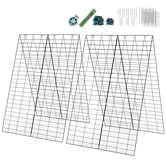 Garden Trellis Support for Climbing Plants, 122x86 cm