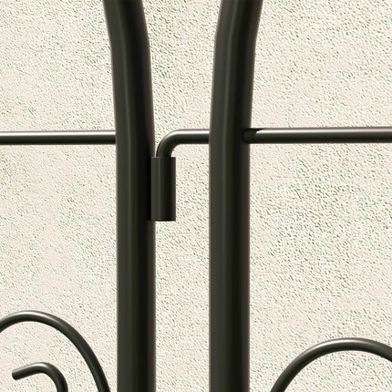 Garden Trellis with Bird Design, Metal, 50x150 cm, 2-Pack