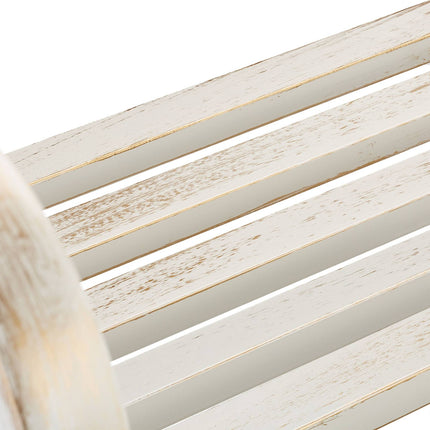 Garden bench in bird design