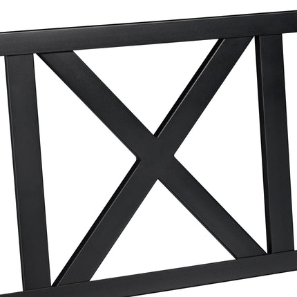 Garden bench metal