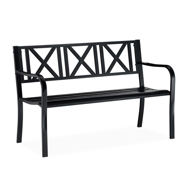 Garden bench metal