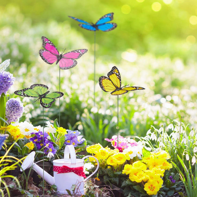 Garden decoration butterfly set of 72